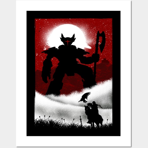 The Lonely Warrior Wall Art by mateusquandt